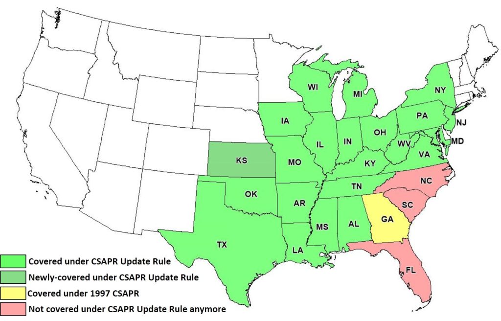 csapr map